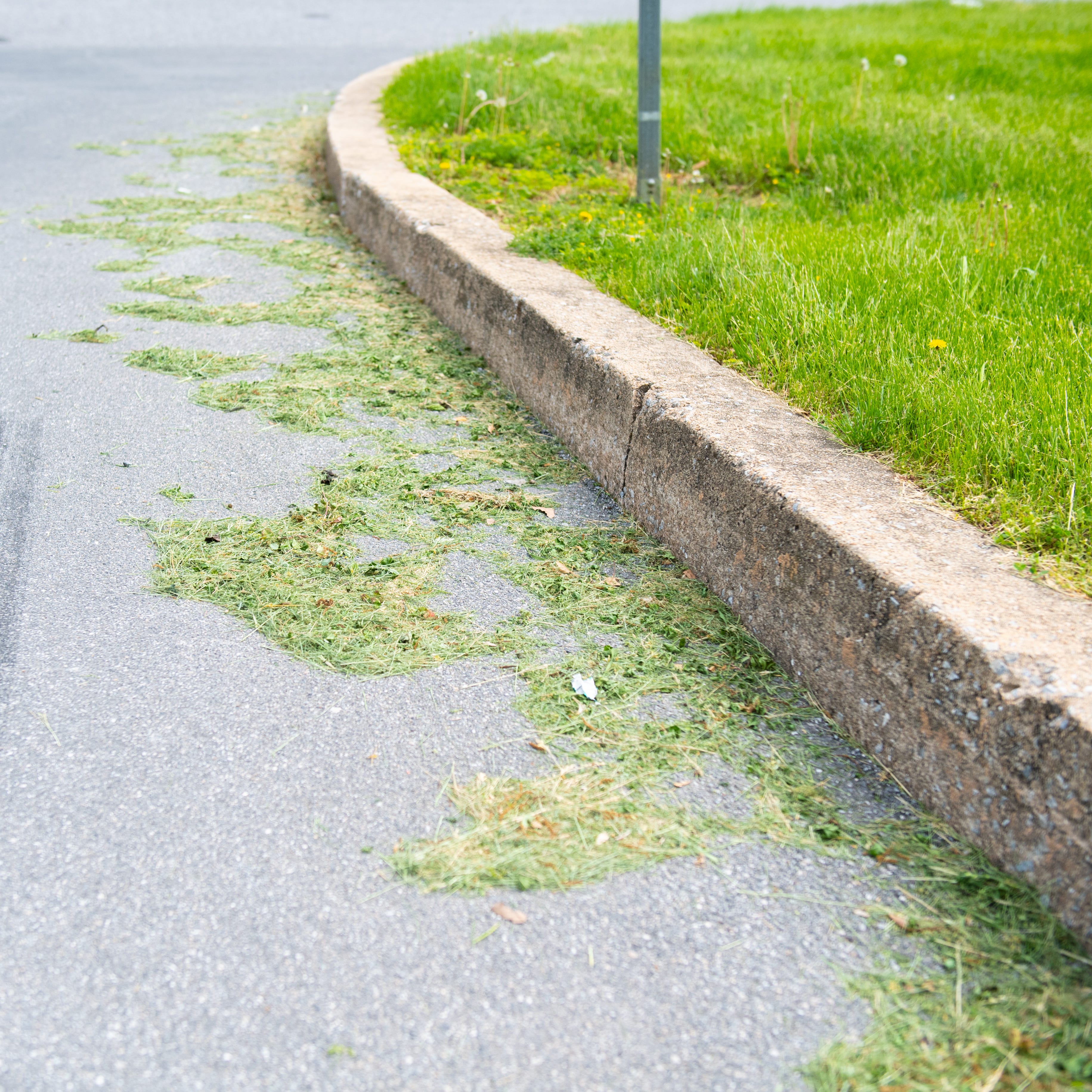 Grass clippings in road Can you be fined? Pa. might make it state law