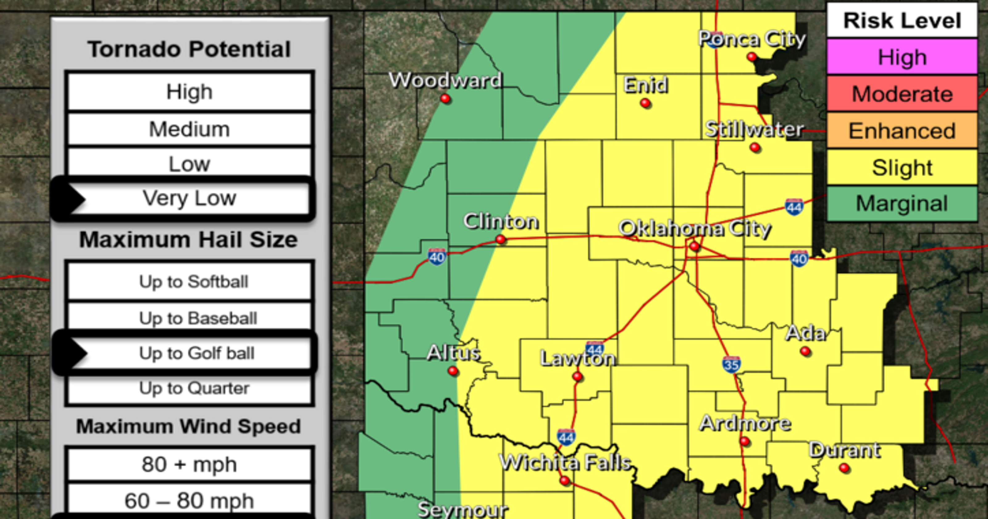 Wichita Falls spared worst of stormy weather