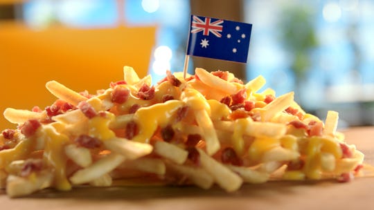 Cheese bacon fries from Australia. "Width =" 540 "data-mycapture-src =" "data-mycapture-sm-src ="