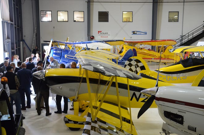 Officials announced a $20 million expansion for Waco Aircraft at W.K. Kellogg Airport in Battle Creek.