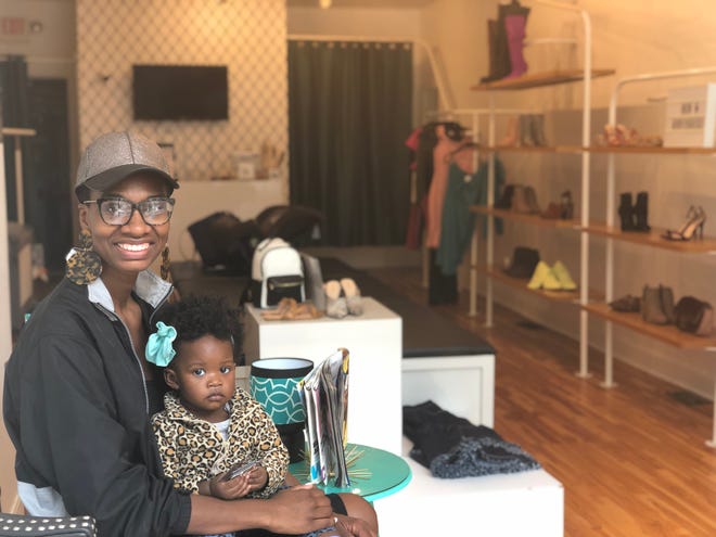 Chanel Scales is a graduate of Mortar's entrepreneurship class and owner of Own Lane Shoetique in Over-the-Rhine.