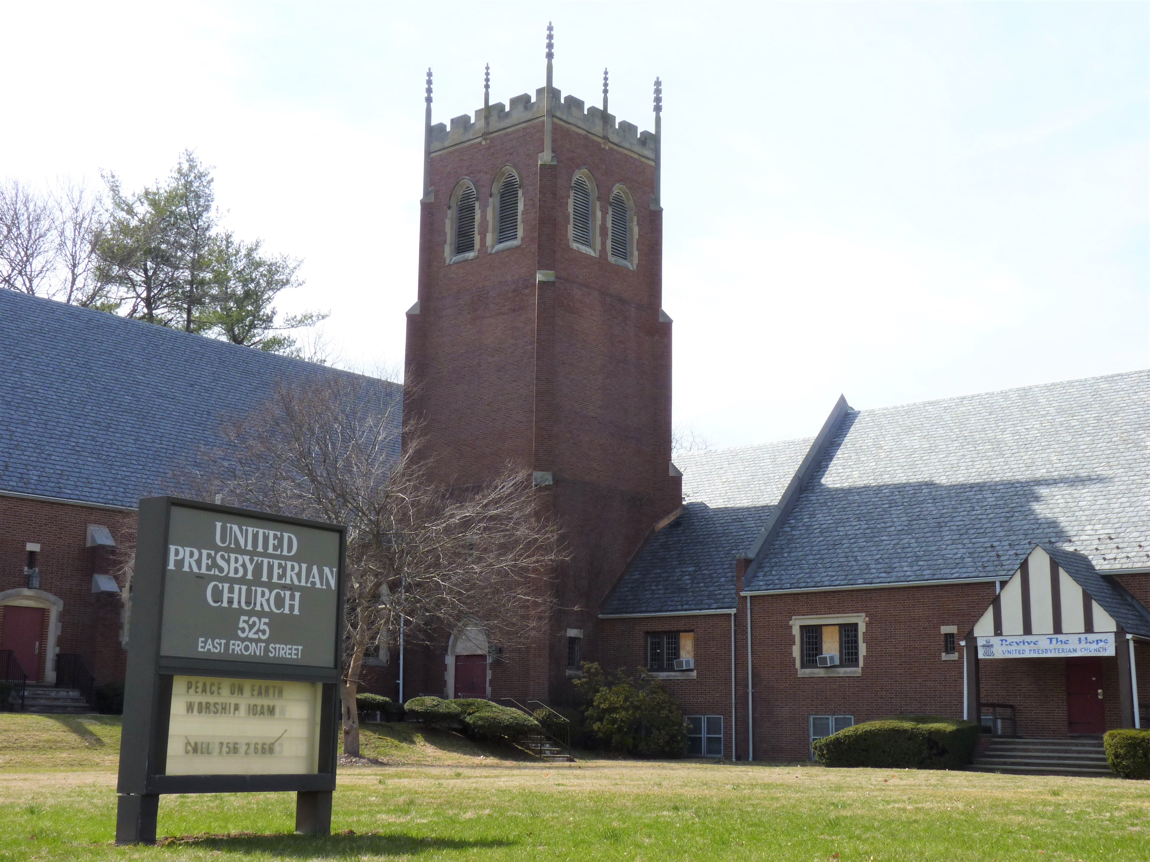 United Presbyterian Church in Plainfield, which is where the Elizabeth Presbytery is based out of.