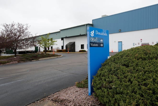 The Donaldson Company announced a second round of layoffs June 19, 2020. The company is laying off 56 workers in Stevens Point this week, with further cuts to come over the next two years.
Tork Mason/USA TODAY NETWORK-Wisconsin