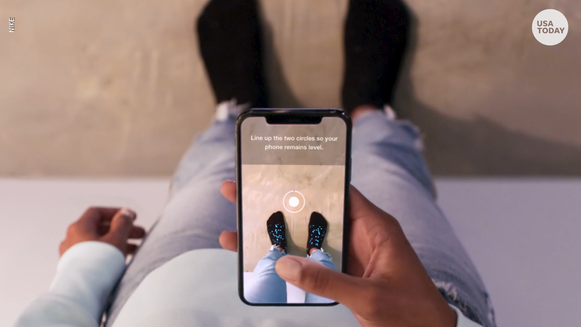 nike shoe size scanner