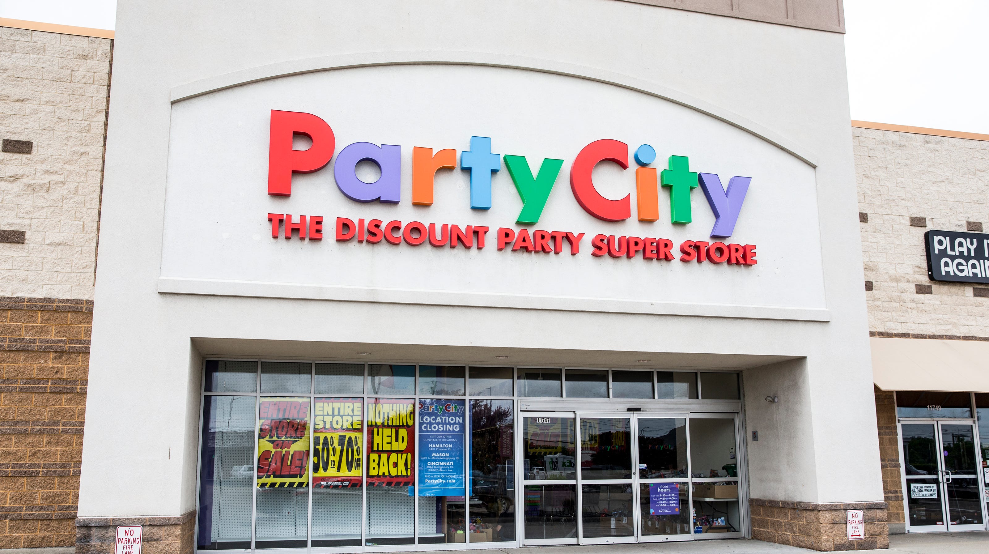 Party City store closings 2019 45 locations to shutter