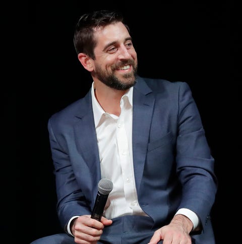 Green Bay Packers quarterback Aaron Rodgers appear