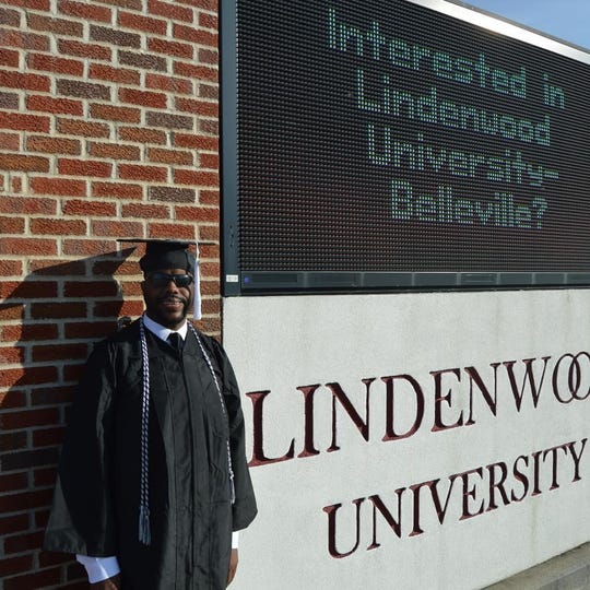John Charles Kimbrough graduates this weekend from Lindenwood University.