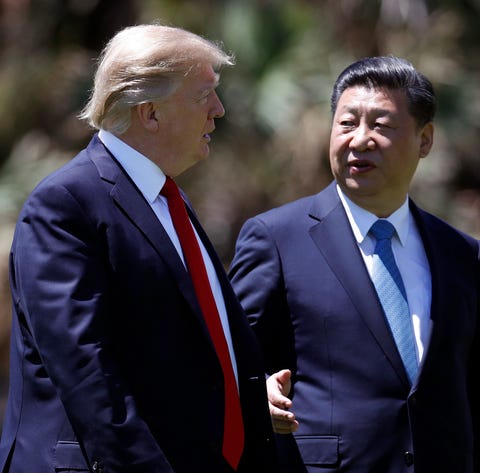 President Donald Trump and Chinese President Xi...