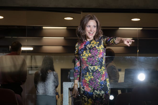 Selina Meyer (Julia Louis-Dreyfus) in the series finale of HBO's 'Veep.'
