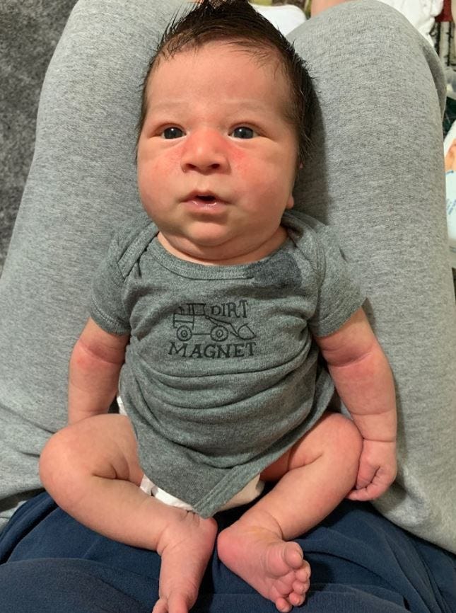 16 week old baby