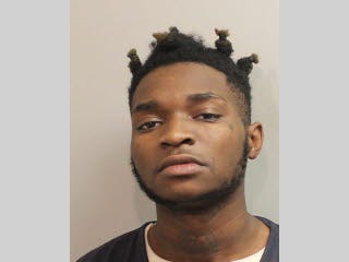 Calvin Anderson, 1q8, faces charges of robbery with a firearm after being accused of holding up the owner of Zheng's restaurant at gunpoint last month.