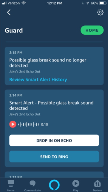 play music on alexa remotely