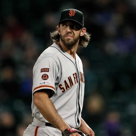 Madison Bumgarner and the Giants are in last...