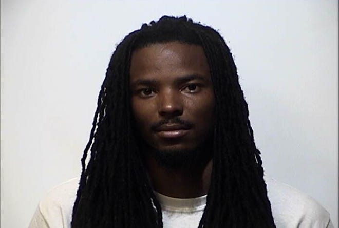 Clarksville homicide suspect Marques Lamarr "Cheez" Kelly was arrested Monday, May 13, 2019, by Kentucky State Police.