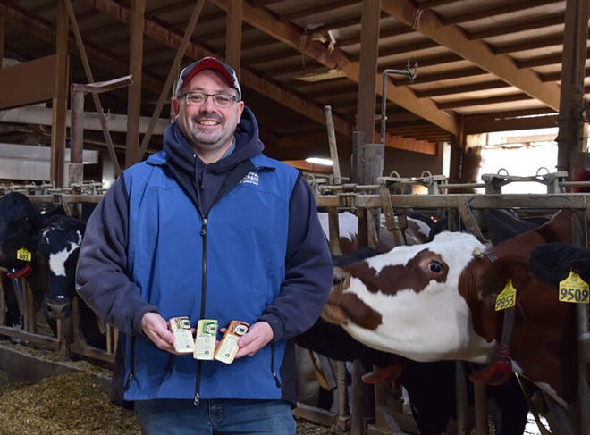 Dean Strauss of Majestic Crossing Dairy celebrates the abundance provided by agriculture. 