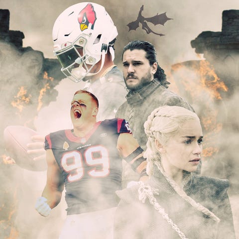 "Game of Thrones" meets the NFL.