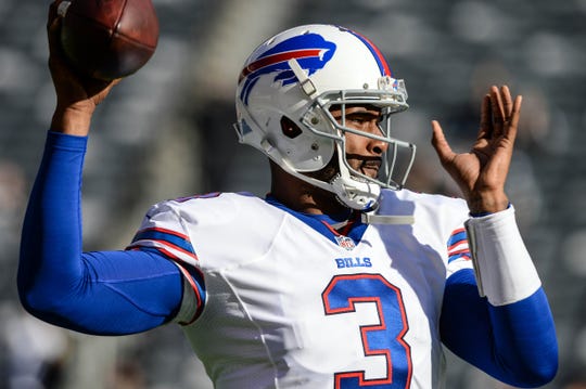 EJ Manuel appeared in 28 games over four seasons with the Bills.