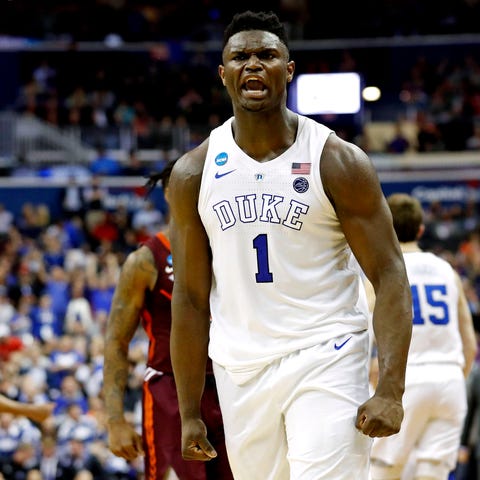 Duke Blue Devils forward Zion Williamson.