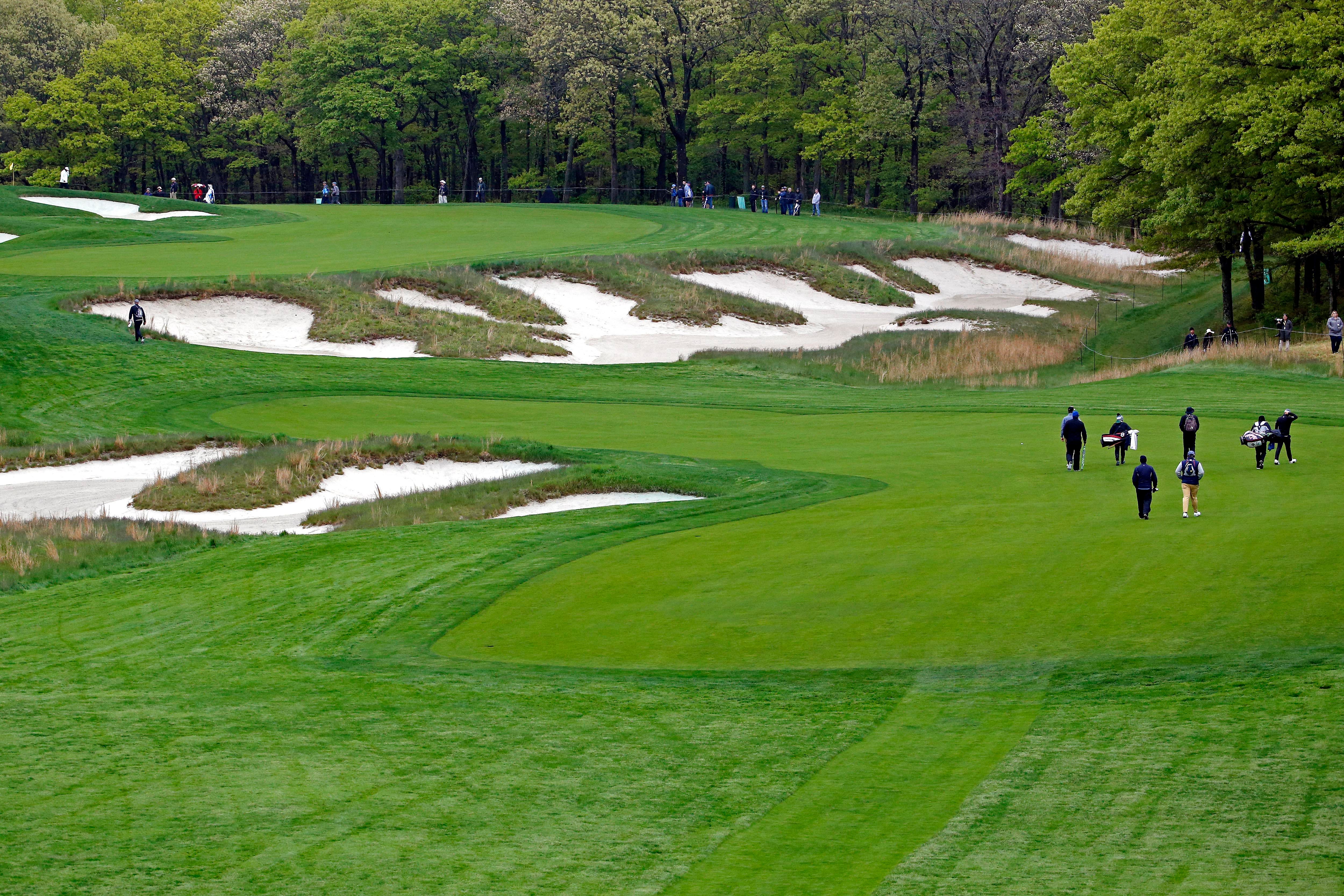 PGA Championship Bethpage Black will be a brute with wet weather