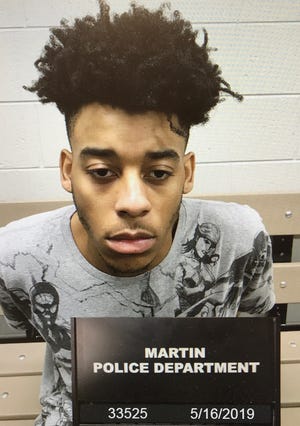 Raschad Windham, 20, of Martin is in custody in Weakley County and charged with first-degree murder and especially aggravated robbery following the shooting death of 23-year-old Luke Greene.