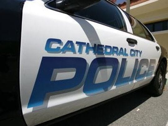Cathedral City Police Department officers are investigating a shooting that left a man and a juvenile injured on March 23, 2020.