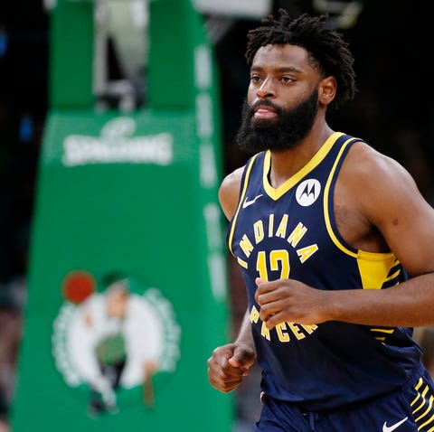 Pacers guard Tyreke Evans has been banned for a...