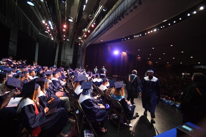 Scenes from the final commencement of Robert E. Lee High School in Staunton, Va. on Saturday, May 18, 2019. The school is beginning a multi-year reconstruction, but the name will be restored to the pre-1914 name of Staunton High School next school year.