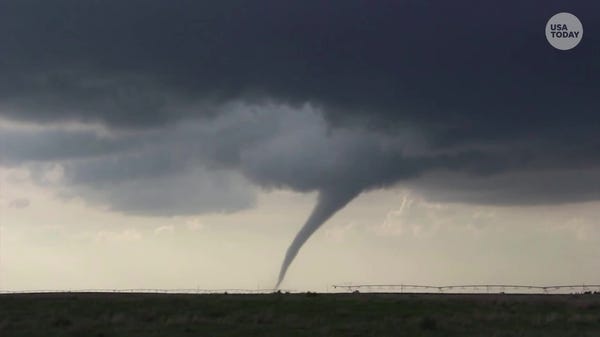 Tornado rips through Oklahoma