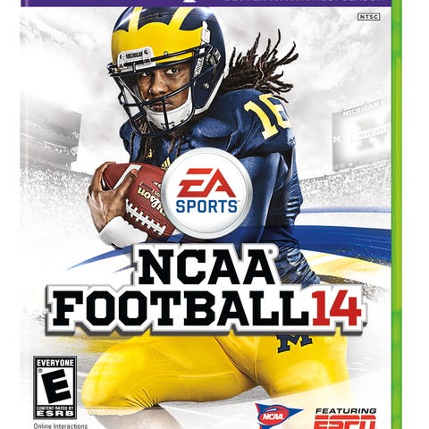 "NCAA Football 14," which was released in 2013,...