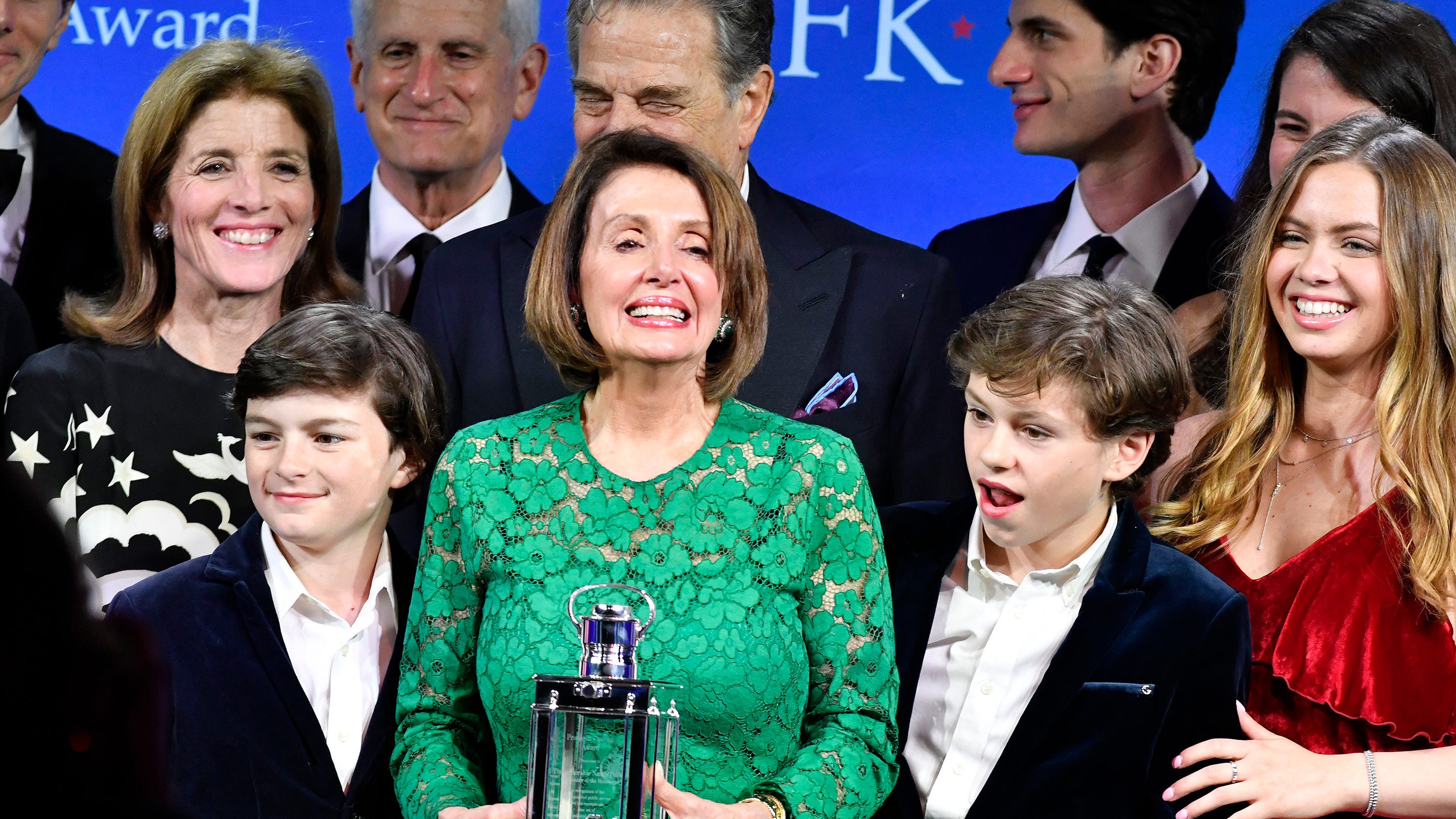 Nancy Pelosi honored with JFK Profile in Courage Award