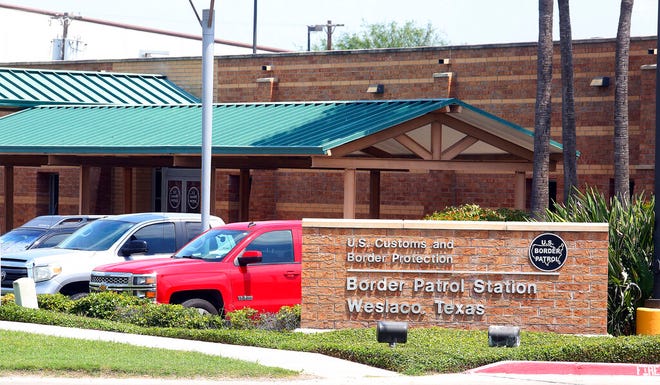 This May 20, 2019 photo shows the Border Patrol Station in Weslaco, Texas. The U.S. government says a 16-year-old from Guatemala died at the Border Patrol station, becoming the fifth death of a migrant child since December.