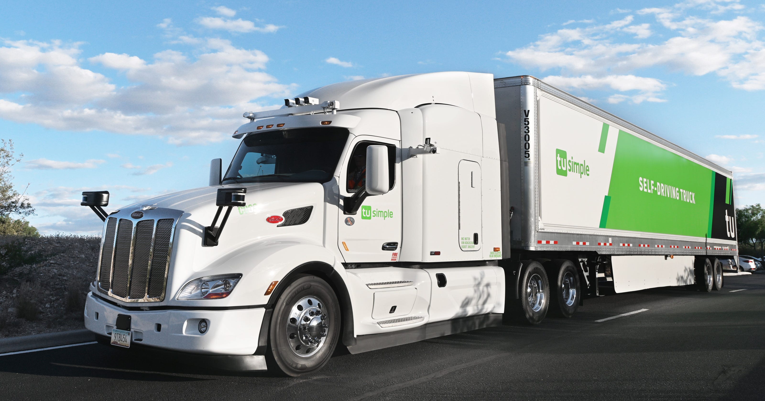 Company will double number of driverless trips for big-rig trucks in Arizona