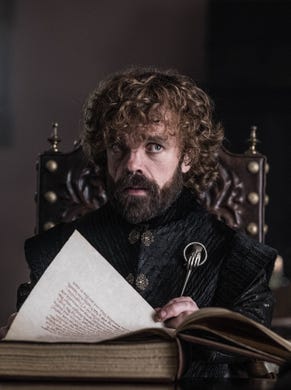 Not surprisingly, surviving Lannister sibling Tyrion (Peter Dinklage) plays a major role.