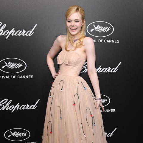 CANNES, FRANCE - MAY 20: Elle Fanning attends the...