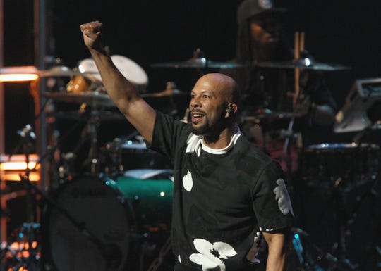Common performs at AIDS Healthcare Foundation's Keep the Promise Concert at the Dolby Theatre in Hollywood on November 30, 2016.