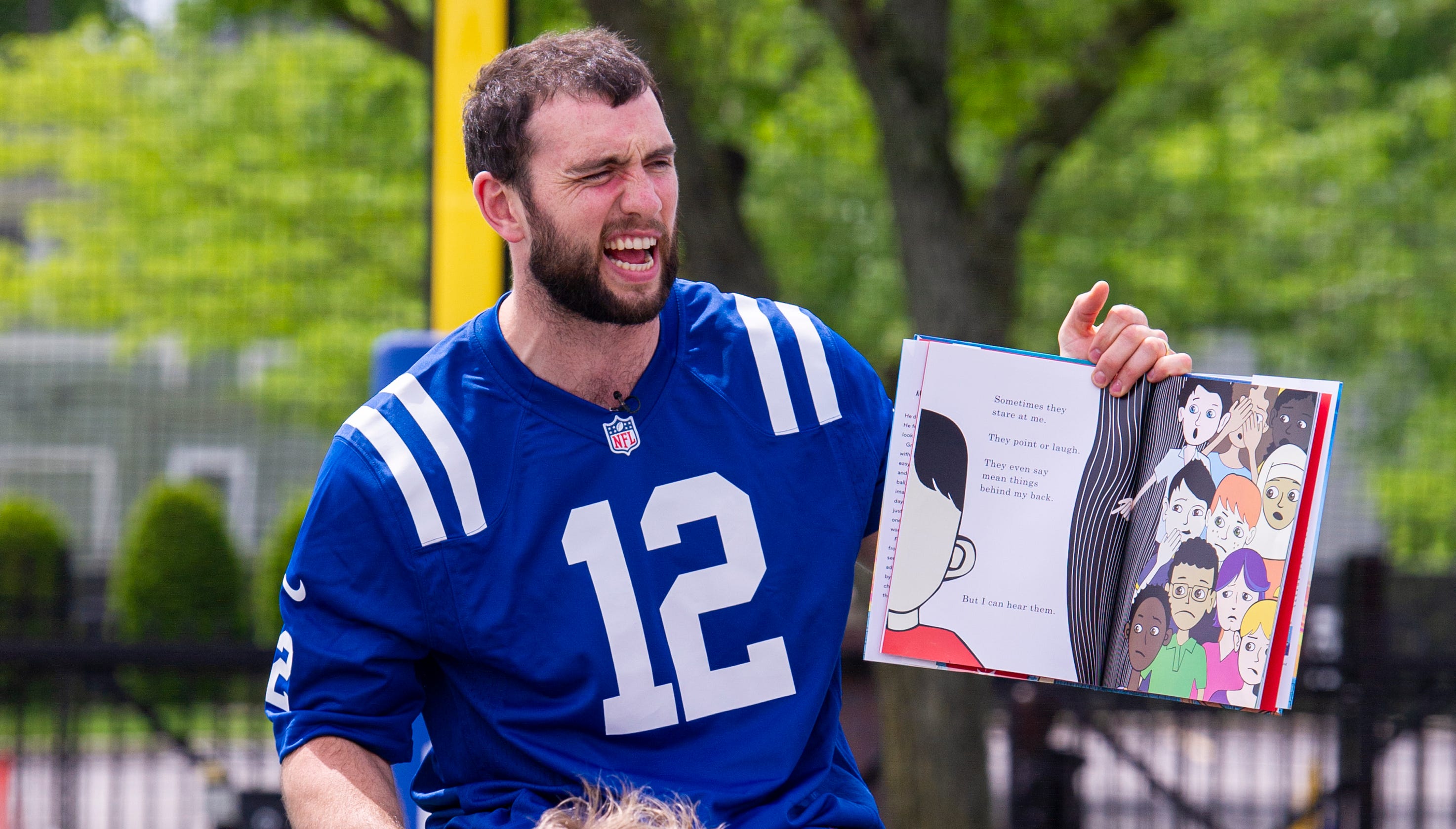 Andrew Luck wife pregnant Nicole Pechanec expecting first child