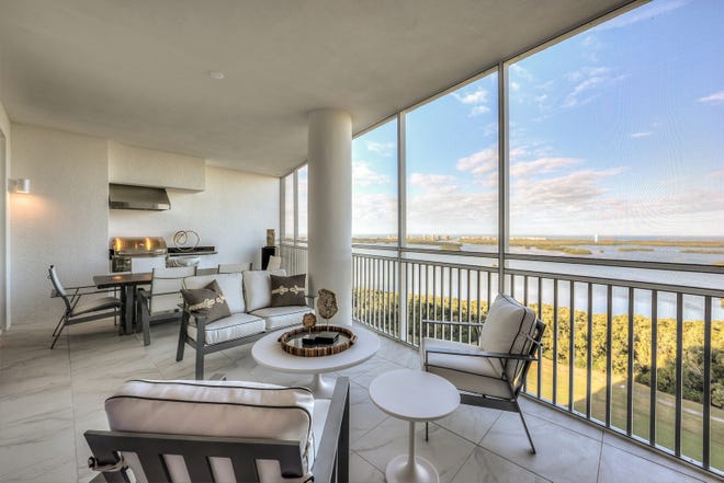 Seaglass residences offer views of Estero Bay and the Gulf of Mexico and are ready for occupancy.