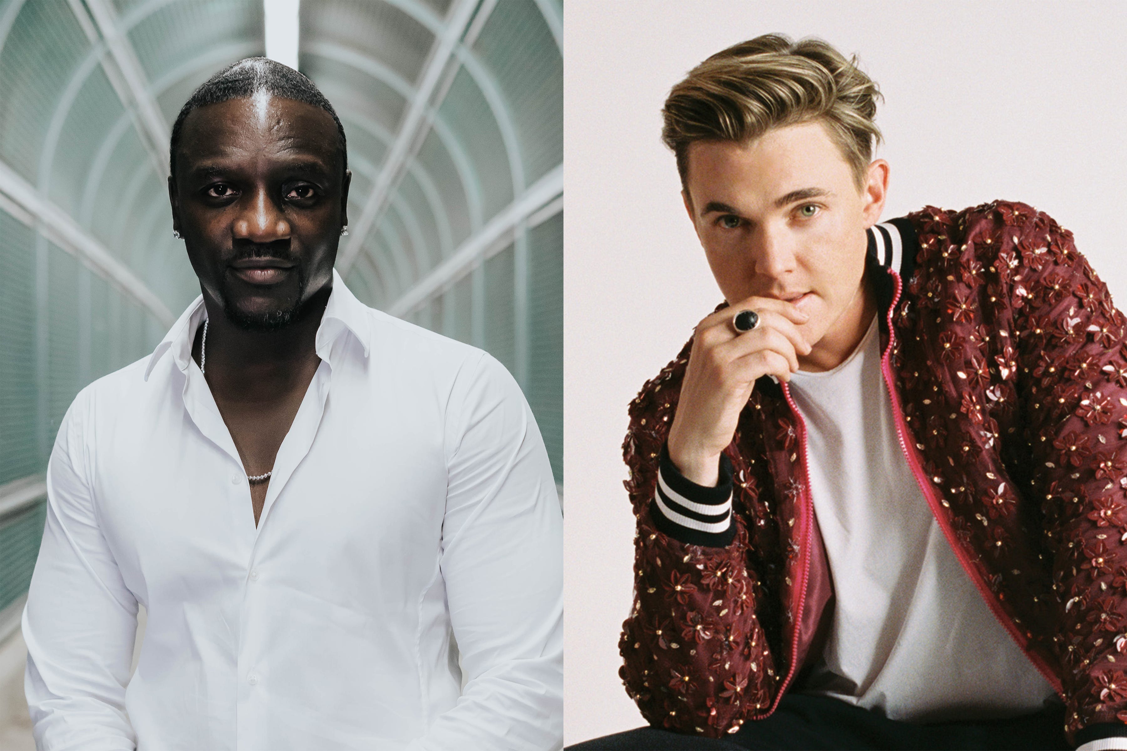 akon beautiful song models