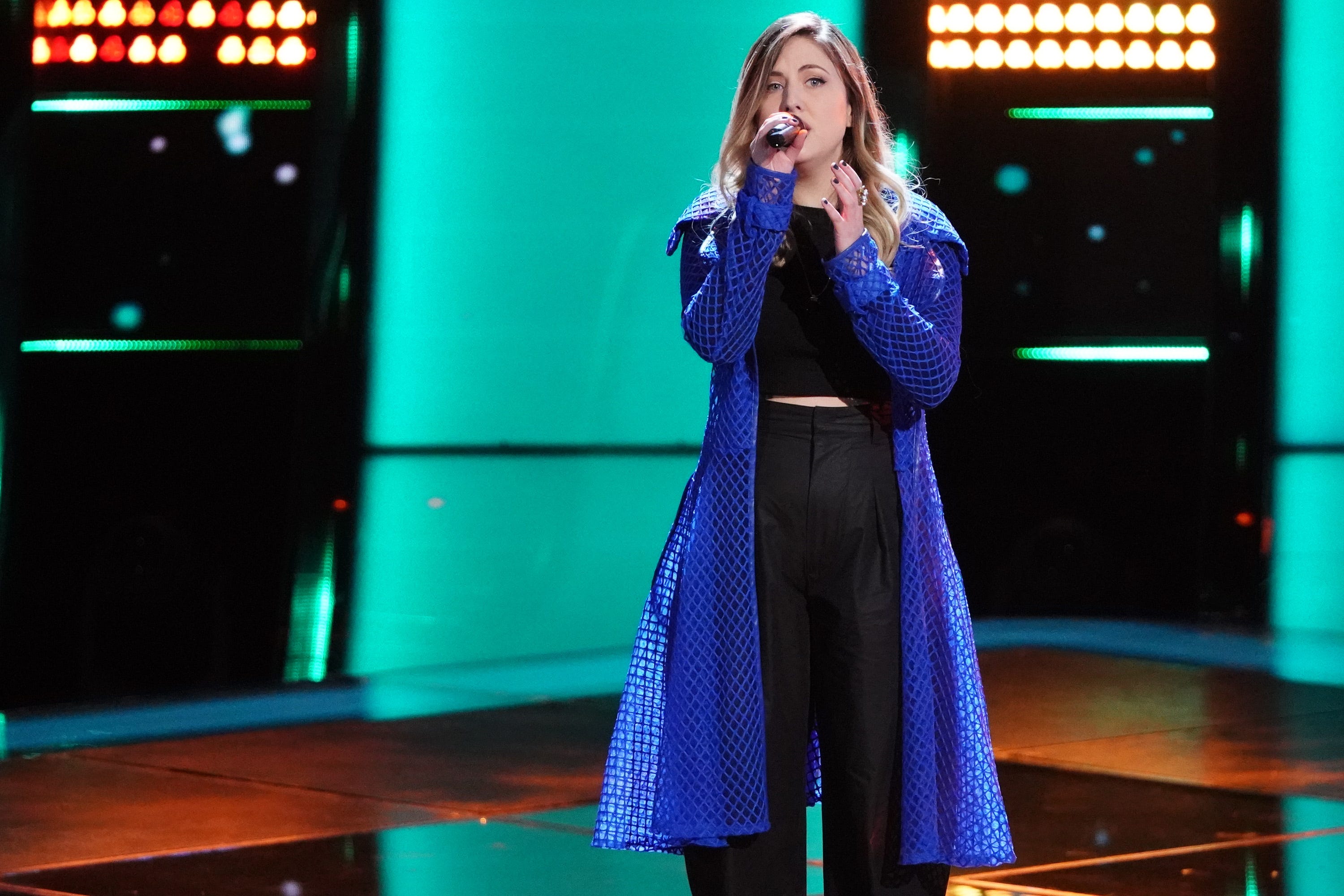 Jarmon performed Sting's "Fields of Gold" during the Blind Auditions and all four coaches turned their chairs trying to get her to choose them. She was the first member of Team Legend &ndash; and the last one standing.&nbsp;