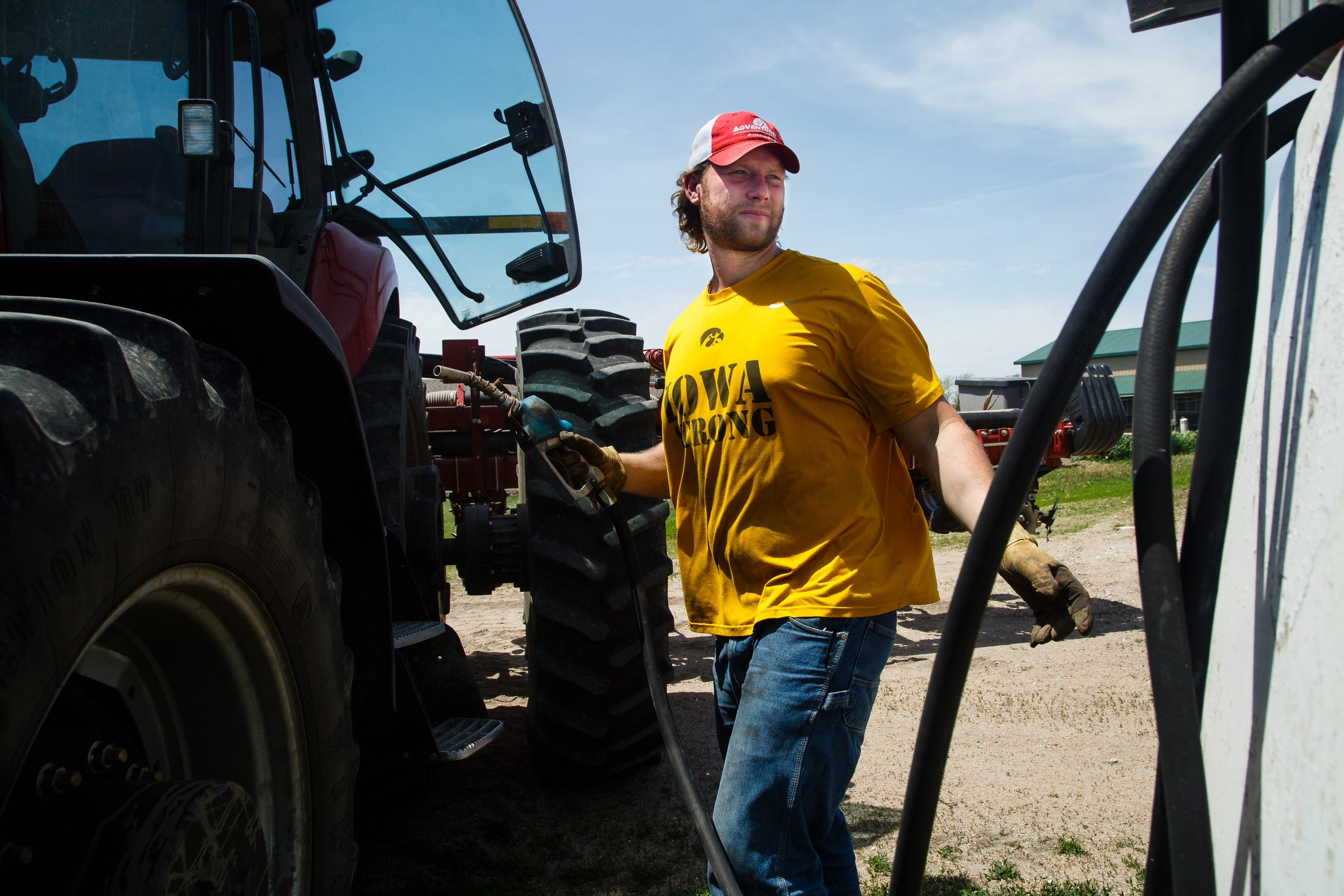 His NFL dreams fell apart. So former Iowa star Drew Ott is building a new life on the farm