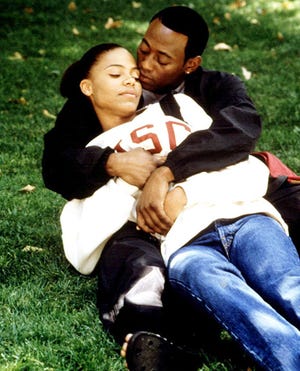 Omar Epps and Sanaa Lathan star in "Love and Basketball," playing at the Capitol Theatre on Saturday.