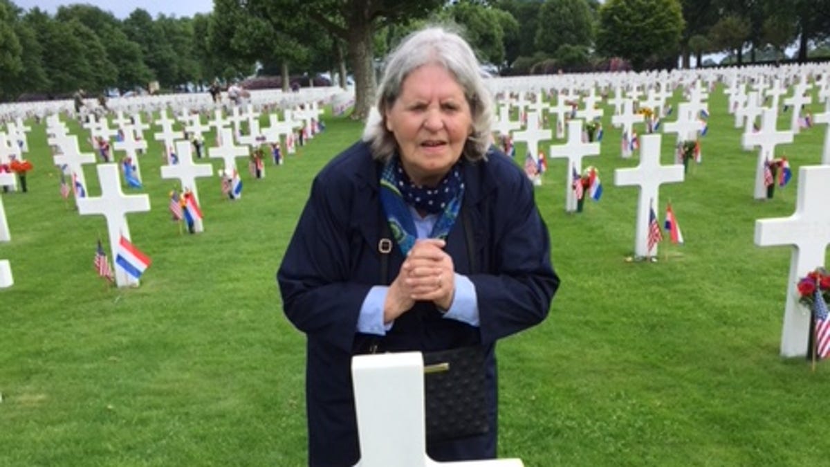 Mia Verkennis, 89, has been tending the grave of Pfc. Joseph Geraci, of Rochester, in the Netherlands American Cemetery since 1945. She recently made contact with his living relatives.