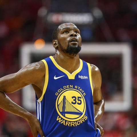 Golden State Warriors forward Kevin Durant.