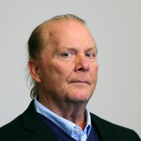 Chef Mario Batali is arraigned on a charge of inde