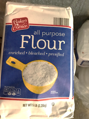 Baker's flour bags' Corner are recalled in 11 states and are linked to an outbreak of E. Coli.