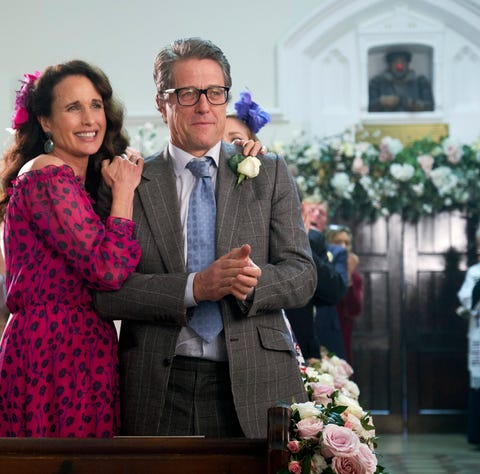 Andie MacDowell as Carrie, Hugh Grant as Charles....
