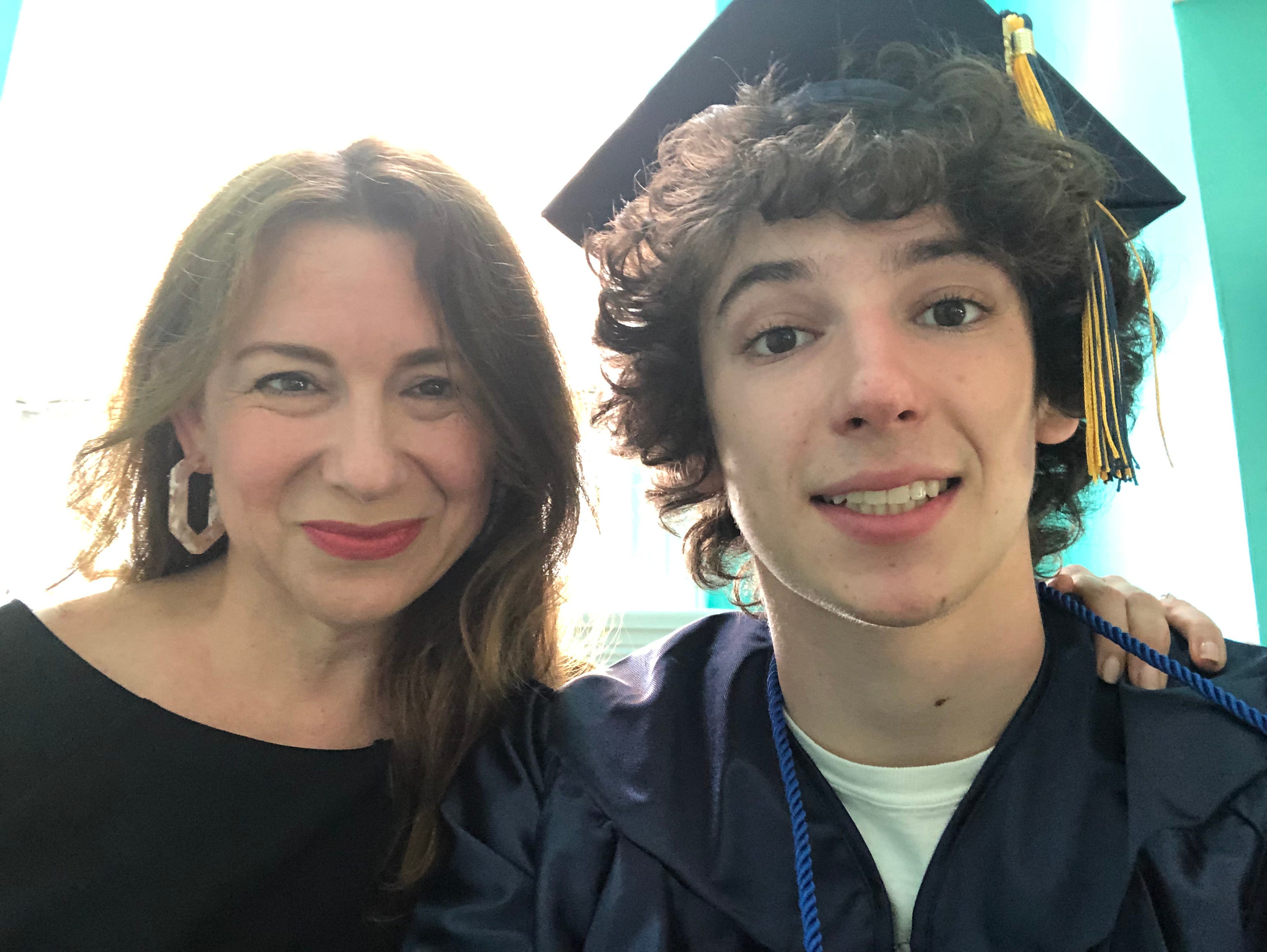 Mom Takes Son On Graduation Trip