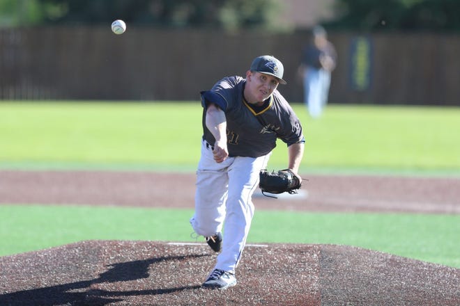 Augustana right-hander Max Steffens is the NSIC preseason pitcher of the year.