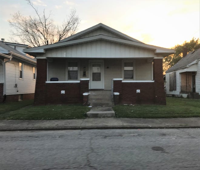 A house at 2012 North Fifth Avenue in Evansville, where three people where shot at a house party, Friday, May 24, 2019.