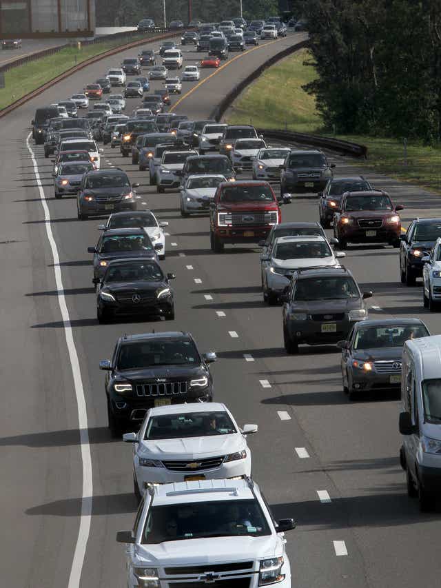 20 Mile Delay On Northbound Garden State Parkway As Visitors Head Home